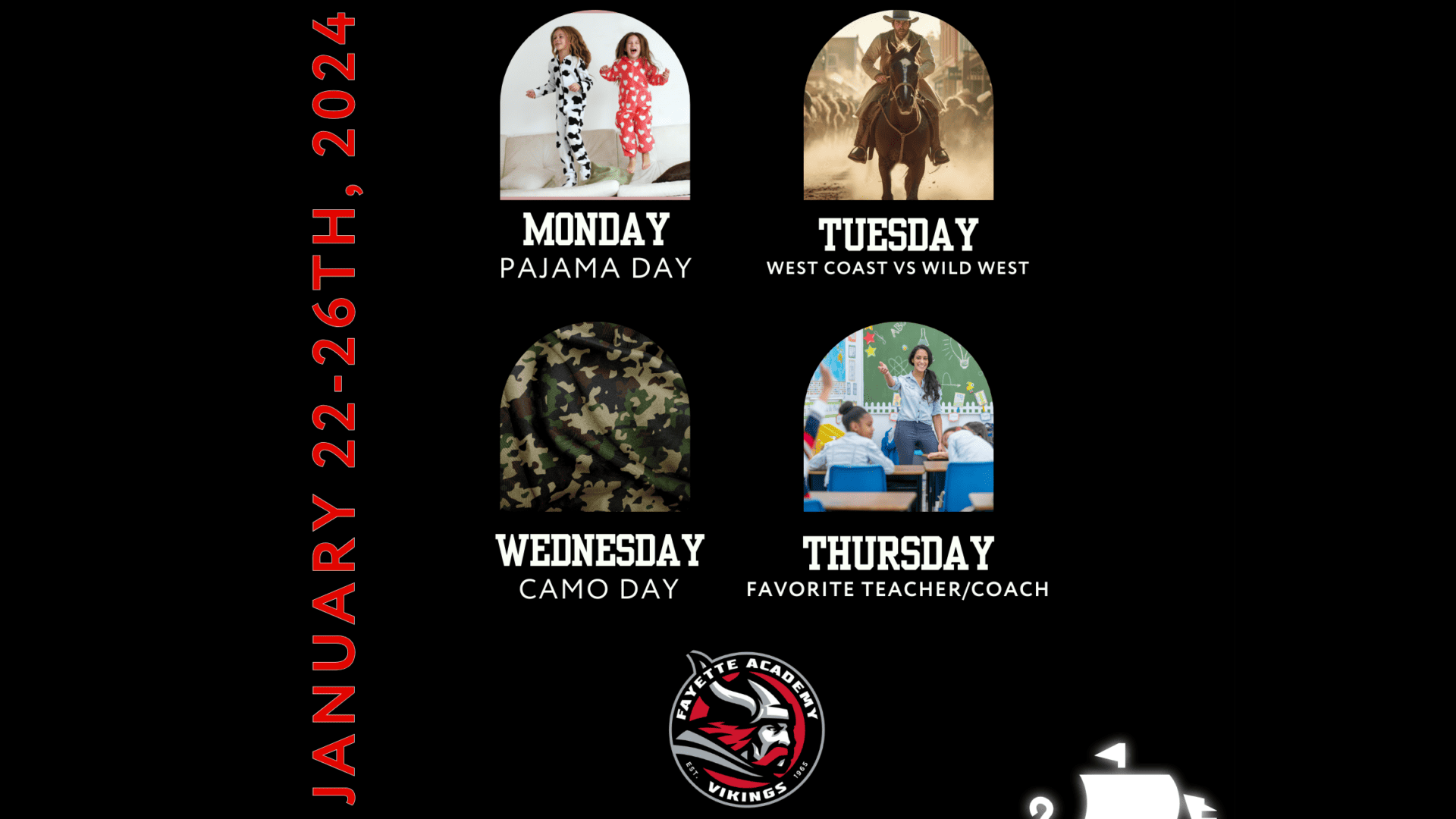 Homecoming Spirit Days Fayette Academy Homecoming Spirit Days Fayette Academy
