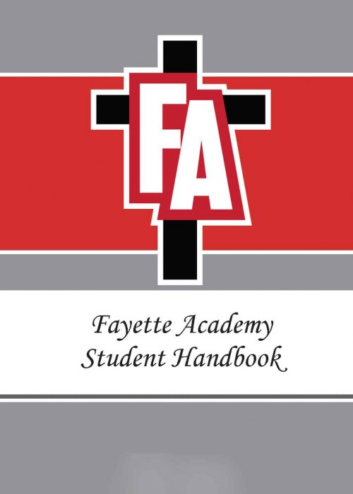 Fayette Academy Student Handbook Cover Image